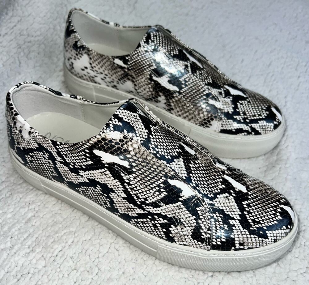 J/Slides snakeskin slip ons - size 8.5